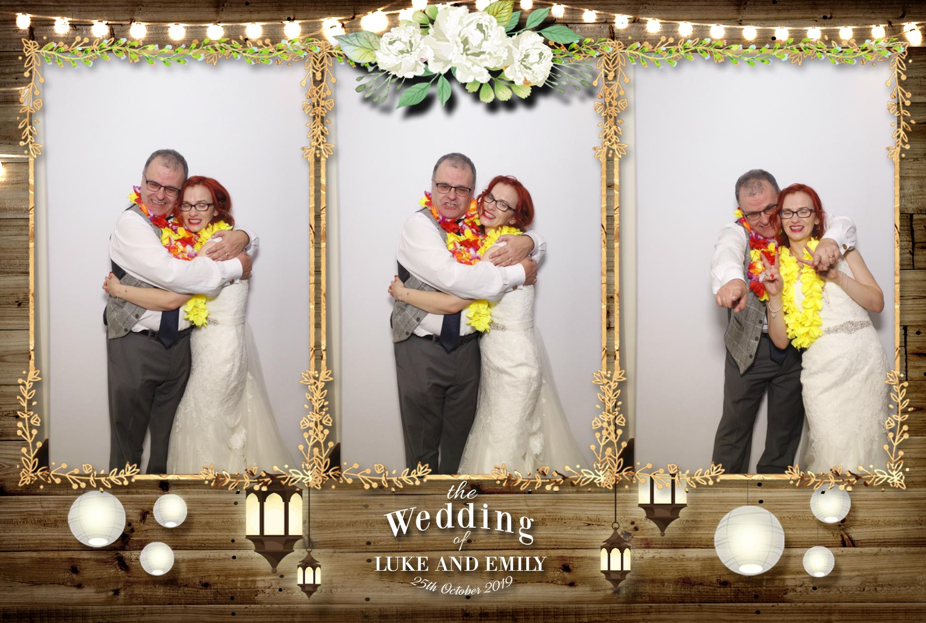 Luke & Emily's Wedding | View more photos from the event at gallery.myphotoboothexperience.co.uk/u/MyPhotoBoothExperienceLtd/Luke-Emilys-Wedding